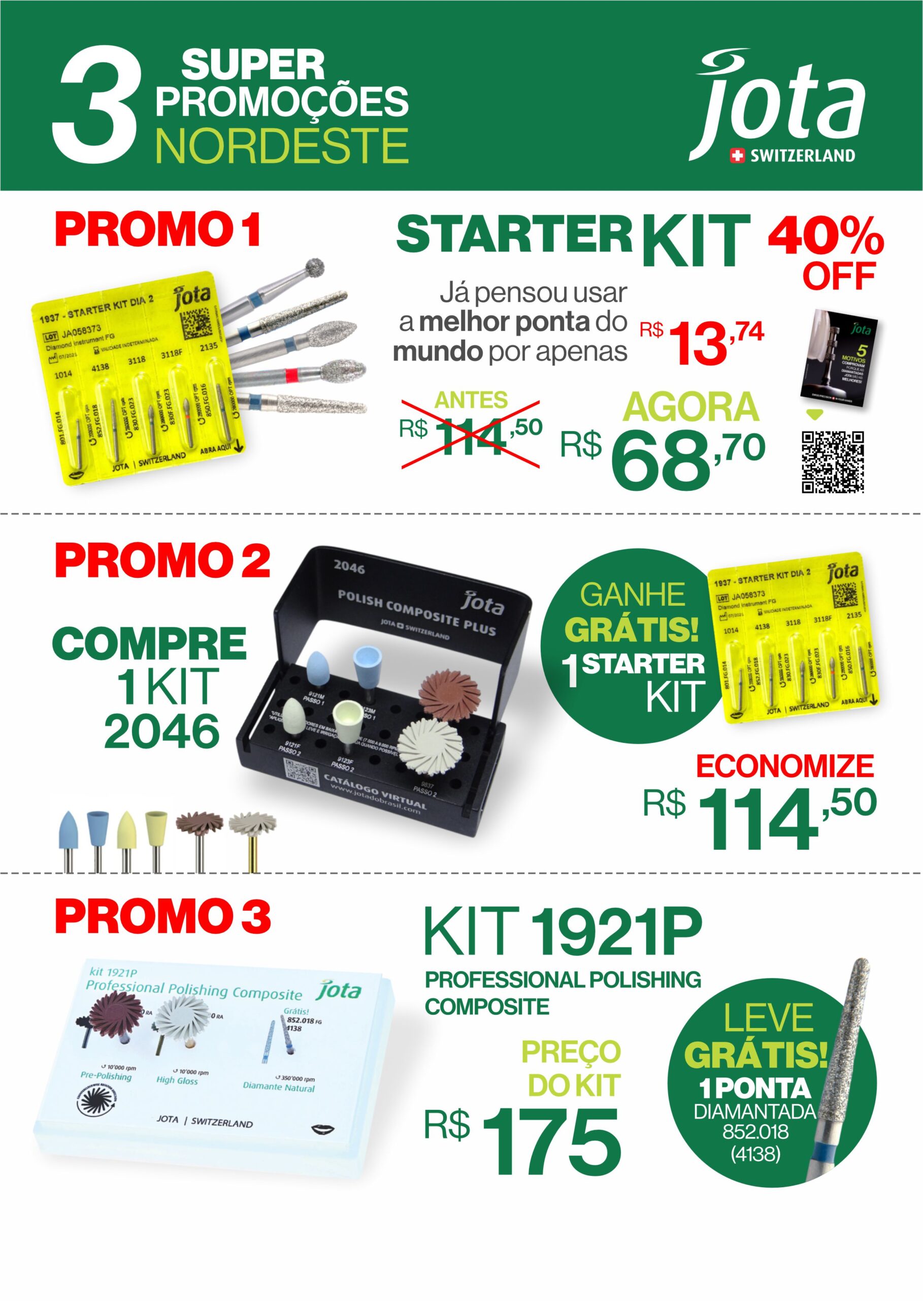 3 Super Promo&ccedil;&otilde;es Jota Switzerland